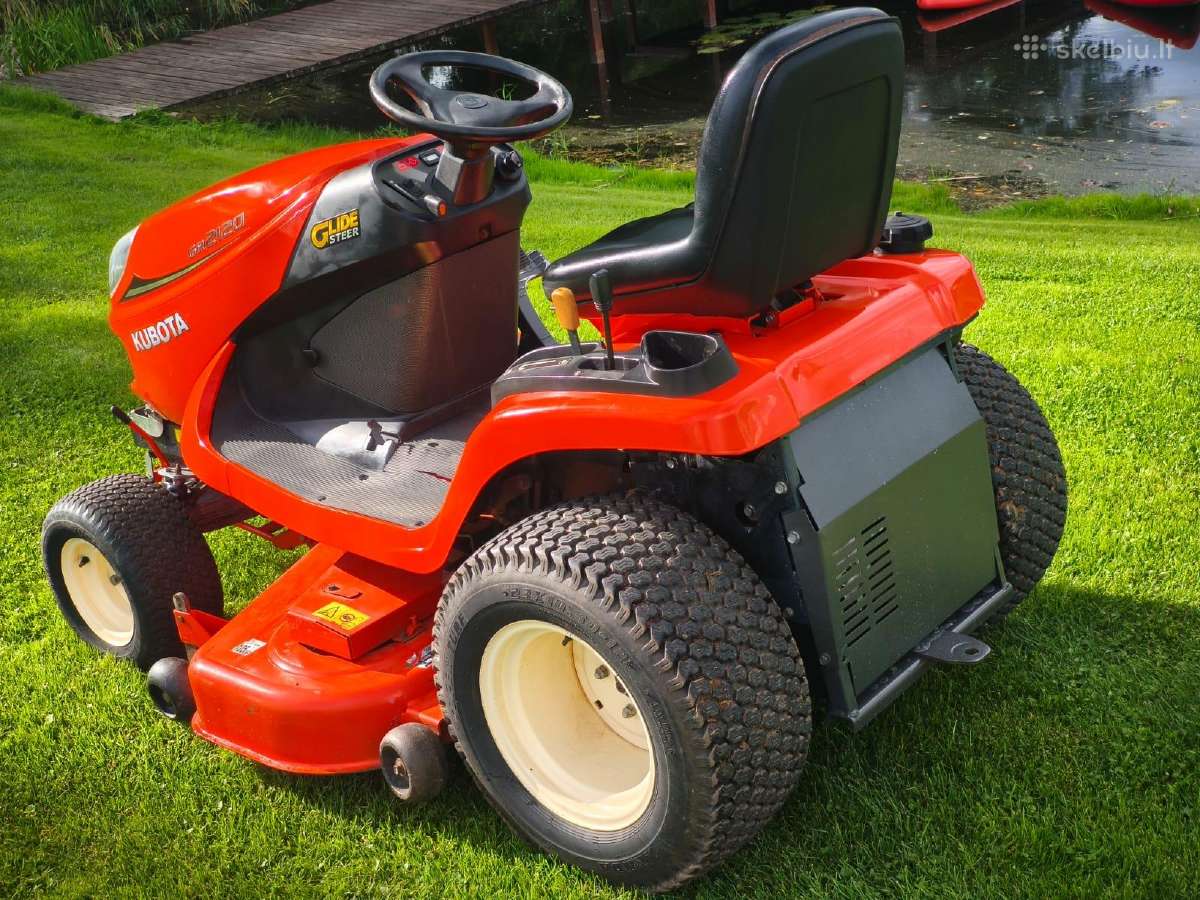 Kubota gr2120 4x4 dyzelis - nuotraukos Nr. 5