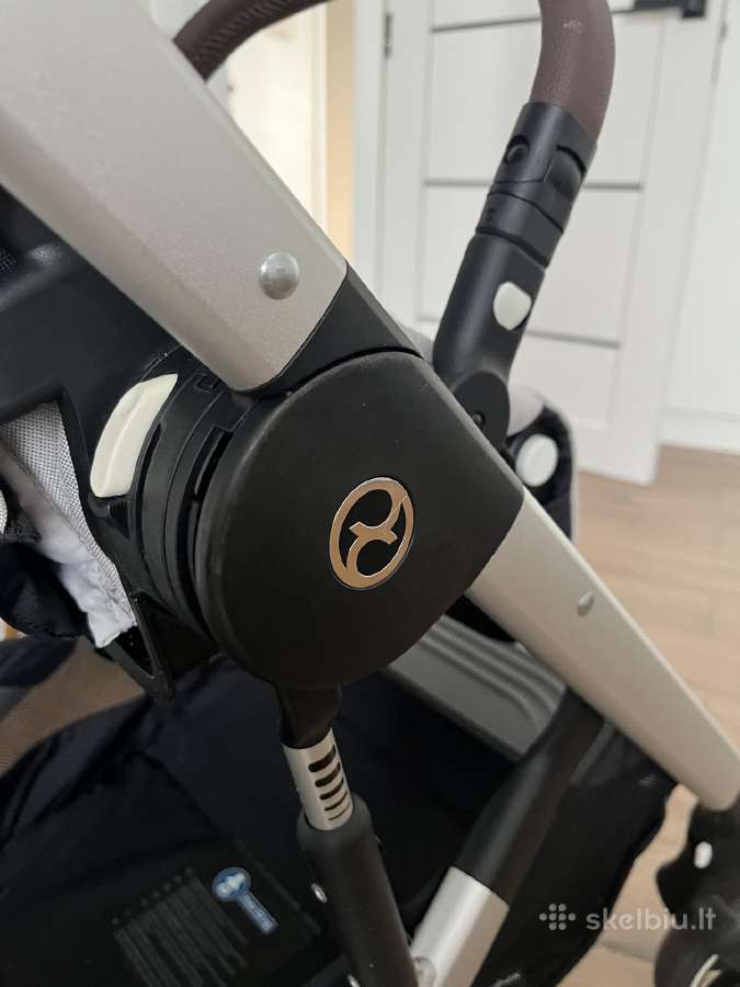 Vežimelis cybex balios s lux pilkas - nuotraukos Nr. 5