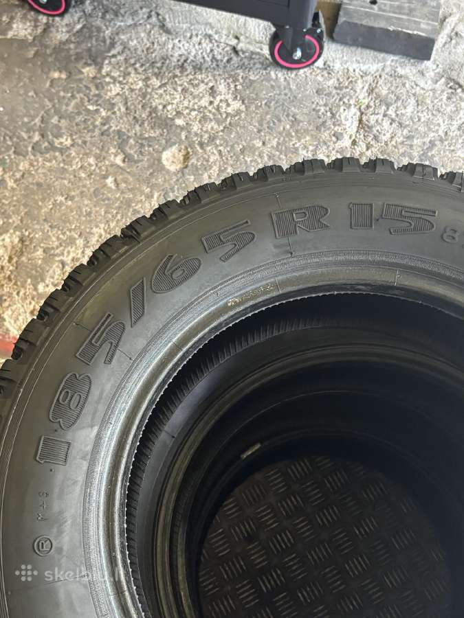 Naujos žieminės padangos mini raliui R15 185/65 - nuotraukos Nr. 4