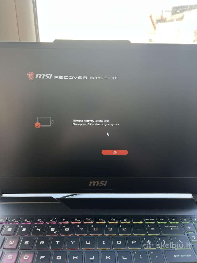 Msi gaming laptop - nuotraukos Nr. 7
