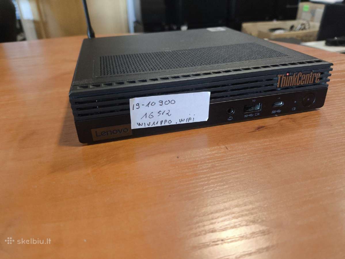 Mini Pc Lenovo i9-10900 16gb 512gb SSD WiFi - nuotraukos Nr. 2
