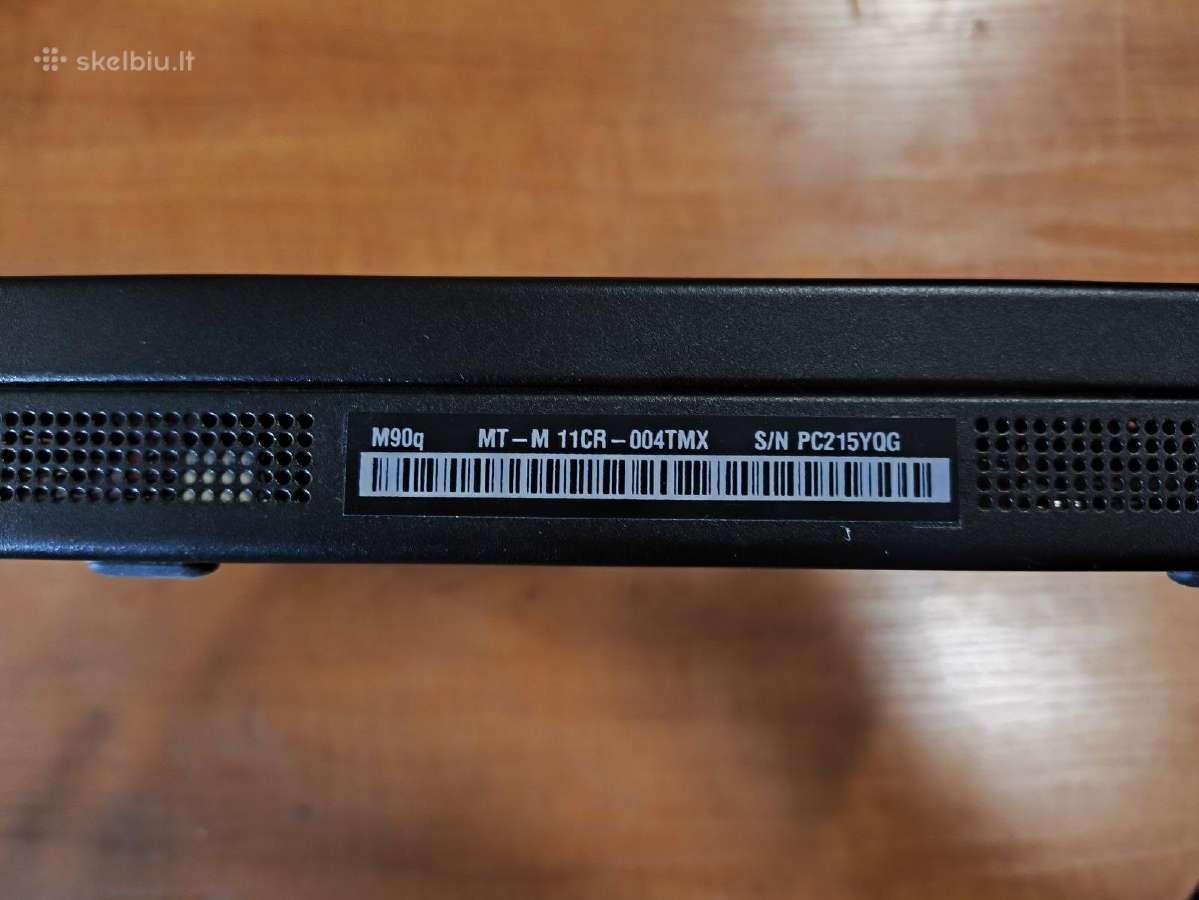 Mini Pc Lenovo i9-10900 16gb 512gb SSD WiFi - nuotraukos Nr. 4
