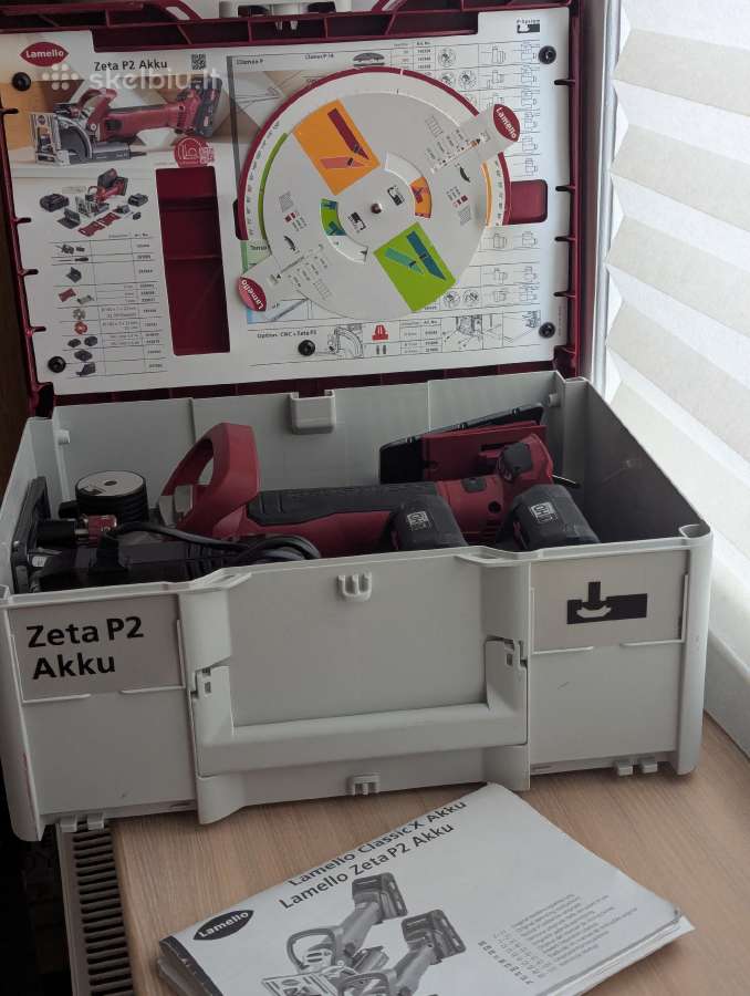 Lamello Zeta P2 Akku - nuotraukos Nr. 2