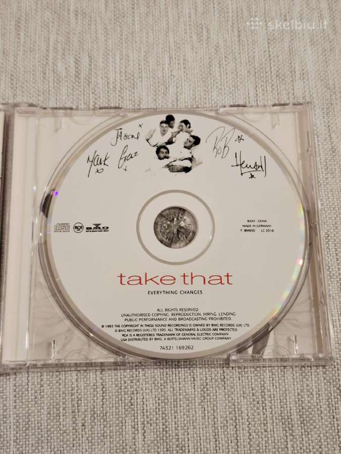 Take That – Everything Changes (CD albumas) - nuotraukos Nr. 3