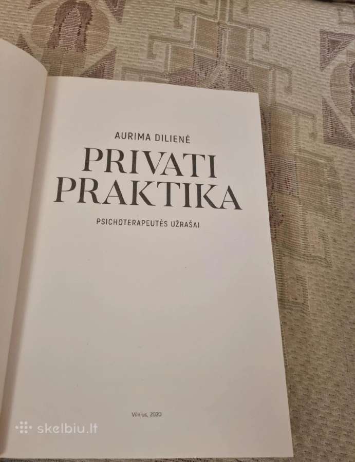 Privati praktika , Psichoterapeutės užrašai - nuotraukos Nr. 3