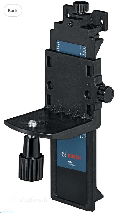 Rotacinis lazerinis nivelyras žalias Bosch Pro - nuotraukos Nr. 4