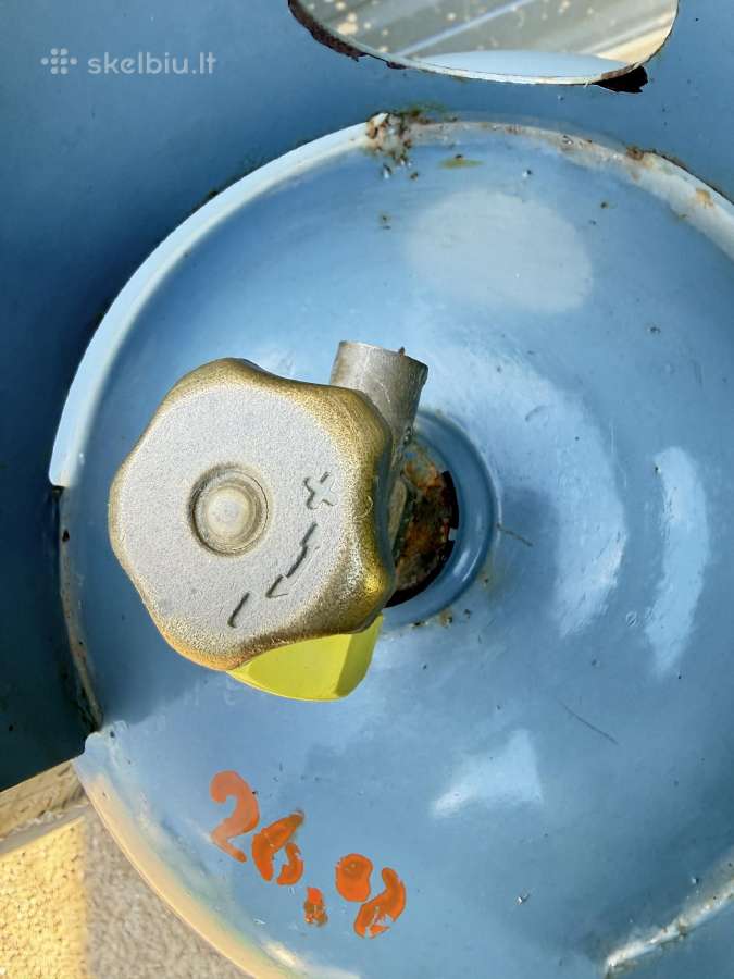 Propano dujų balionai 79l 33kg naudoti - nuotraukos Nr. 3
