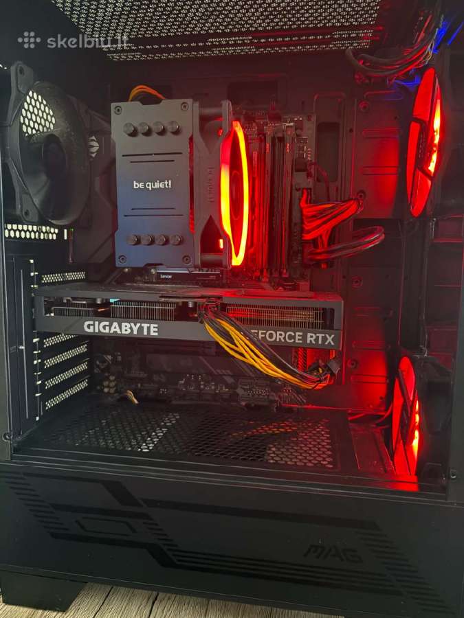 Stacionarus, žaidimų Pc Amd Ryzen 7 5800x3d 4060ti - nuotraukos Nr. 5