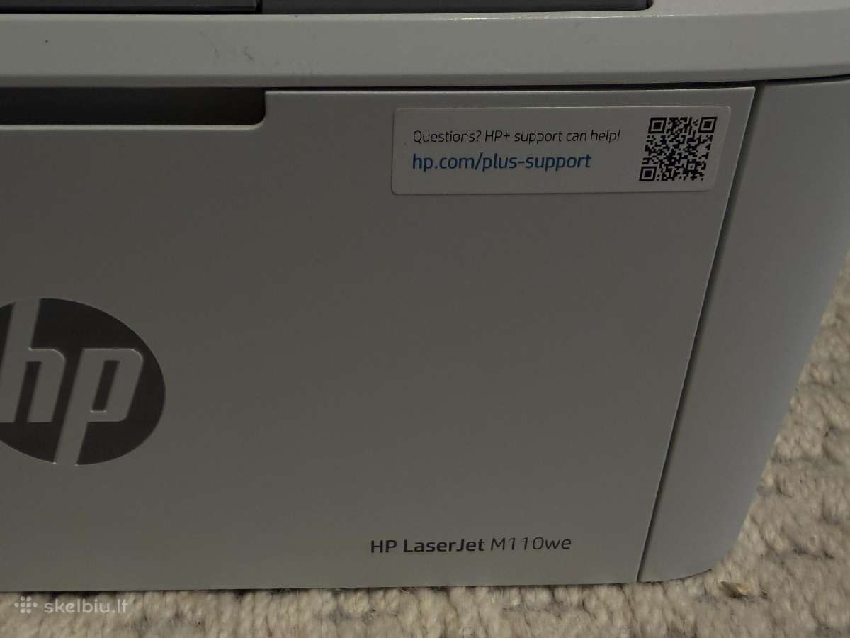 Lazerinį spausdintuvą Hp Laserjet M110we - nuotraukos Nr. 3