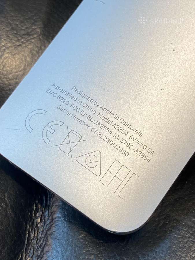 Apple TV Siri Remote (3-OS kartos, Usb-c) - nuotraukos Nr. 7