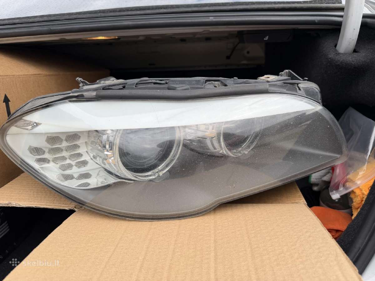 Bmw F10 F11 Bi-xenon Eu žibintai + Tms - nuotraukos Nr. 2