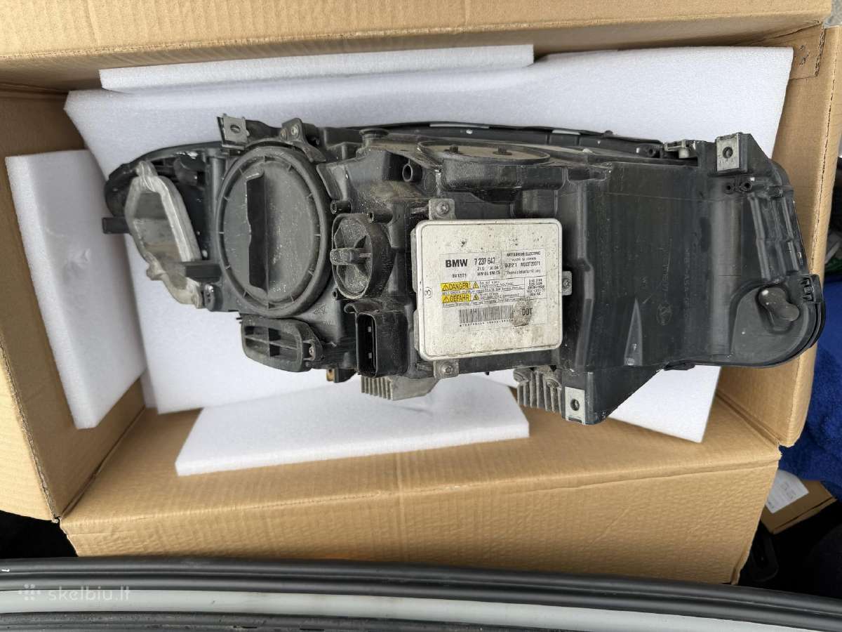 Bmw F10 F11 Bi-xenon Eu žibintai + Tms - nuotraukos Nr. 7