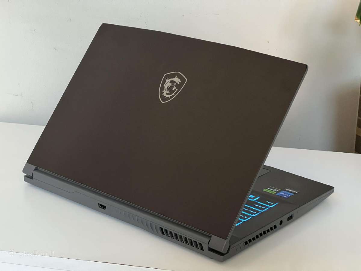 Parduodamas Msi Thin su Rtx 3050, I7-12k, 144hz. - nuotraukos Nr. 6