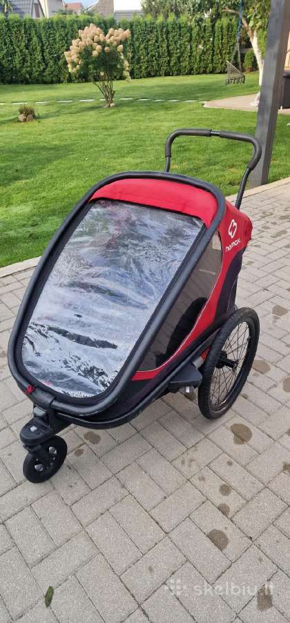 Hamax outback duo dviračio priekaba - nuotraukos Nr. 6