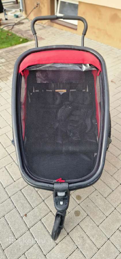 Hamax outback duo dviračio priekaba - nuotraukos Nr. 3
