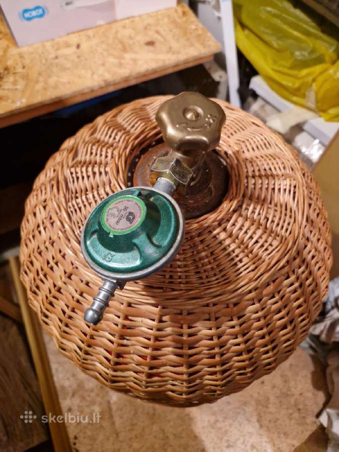 Gaubtas. Dujų balionas su reduktoriumi 50l - nuotraukos Nr. 2