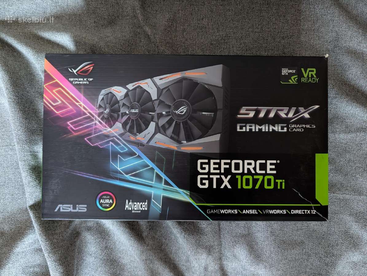 Nvidia Gtx 1070 ti 8gb, Kaunas - nuotraukos Nr. 4