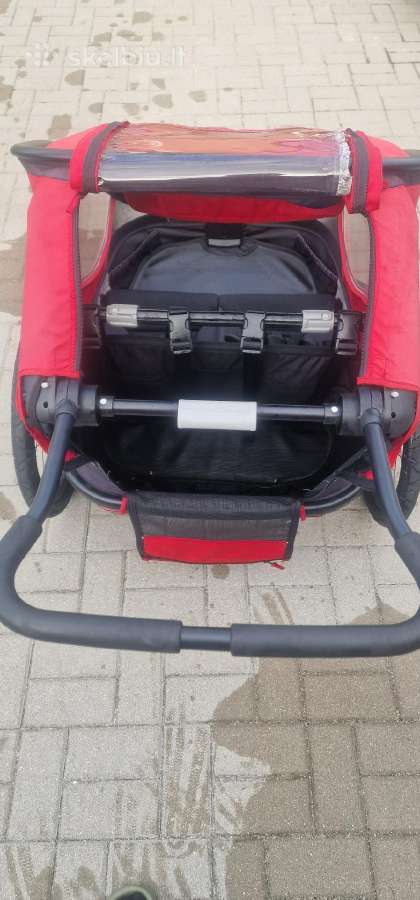 Hamax outback duo dviračio priekaba - nuotraukos Nr. 7
