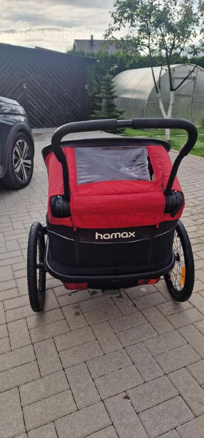 Hamax outback duo dviračio priekaba - nuotraukos Nr. 10