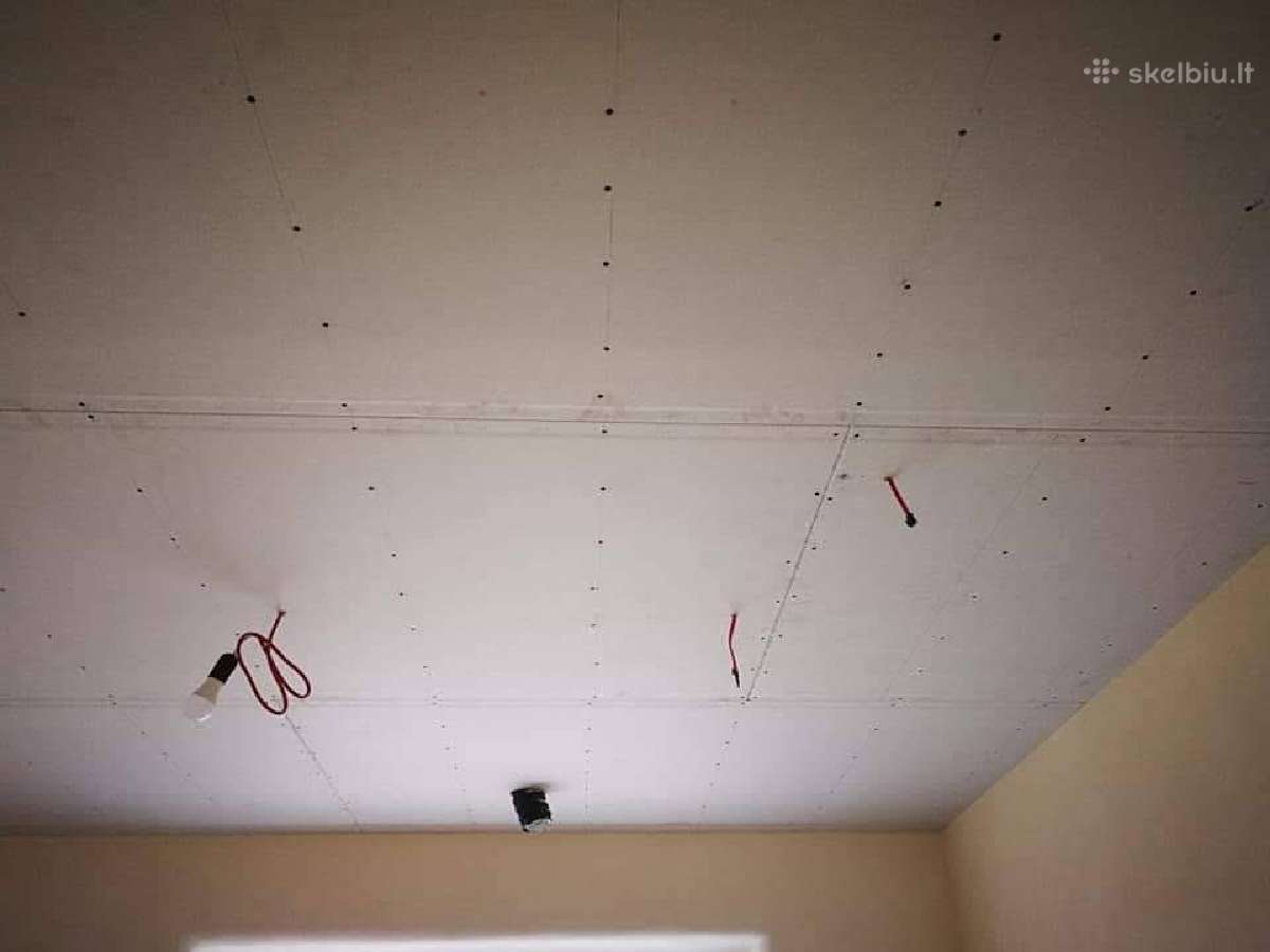 Vidaus ir išorės apdailos darbai (be dažymo - nuotraukos Nr. 31