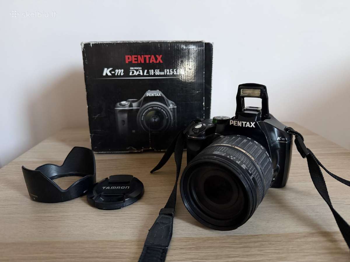 Pentax K-m/k2000 fotoaparatas+ 18–55 mm objektyvas - nuotraukos Nr. 6