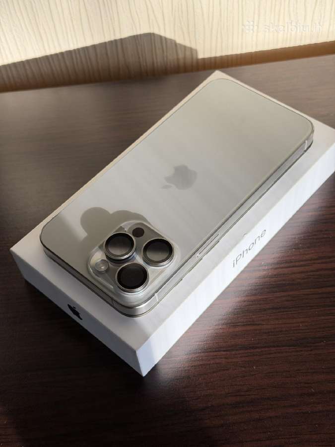Idealus Apple iPhone 15 Pro Max 256gb Titanium - nuotraukos Nr. 5