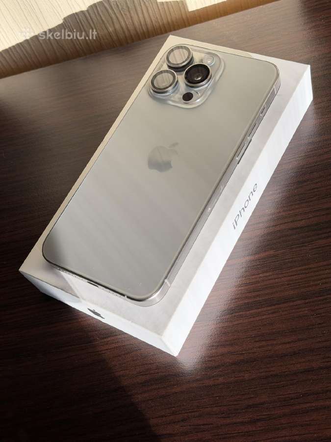Idealus Apple iPhone 15 Pro Max 256gb Titanium - nuotraukos Nr. 6