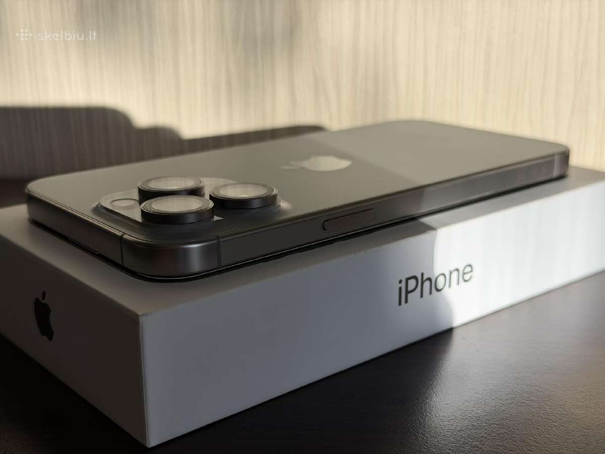 Idealus Apple iPhone 15 Pro Max 256gb Titanium - nuotraukos Nr. 7
