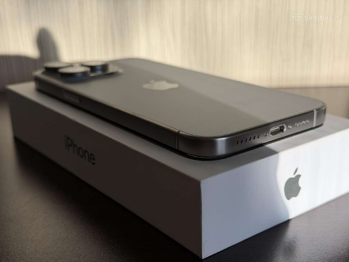 Idealus Apple iPhone 15 Pro Max 256gb Titanium - nuotraukos Nr. 8