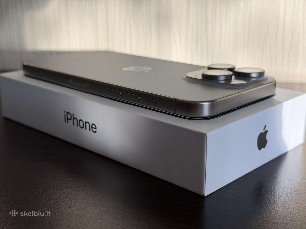 Idealus Apple iPhone 15 Pro Max 256gb Titanium - nuotraukos Nr. 10