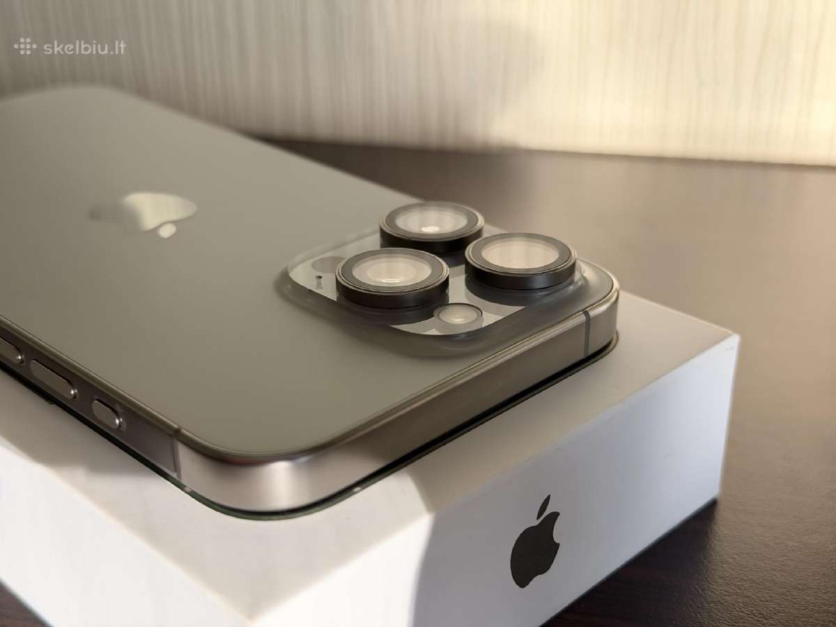 Idealus Apple iPhone 15 Pro Max 256gb Titanium - nuotraukos Nr. 11