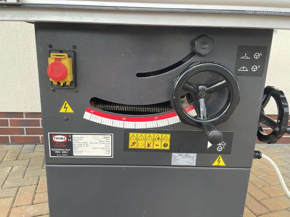 Parduodu visiškai naujas Proma Pks-255l stakles. - nuotraukos Nr. 6