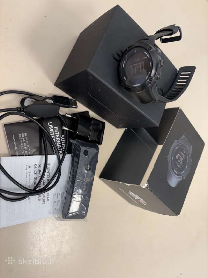 Suunto Ambit3 Peak Black Hr laikrodis - nuotraukos Nr. 3