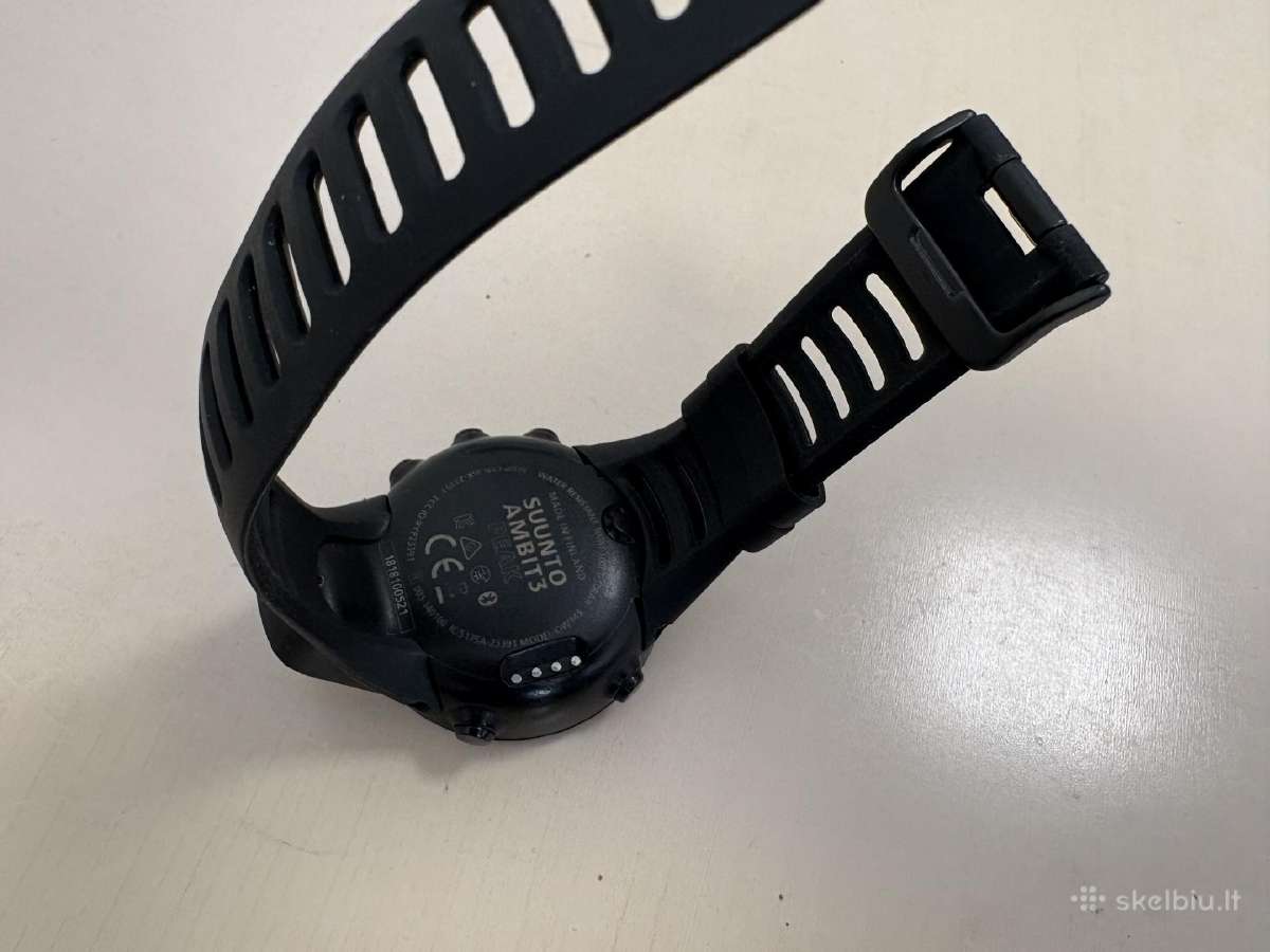 Suunto Ambit3 Peak Black Hr laikrodis - nuotraukos Nr. 4