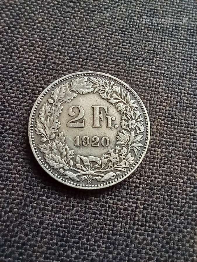 2 frankai 1920 m. - nuotraukos Nr. 2