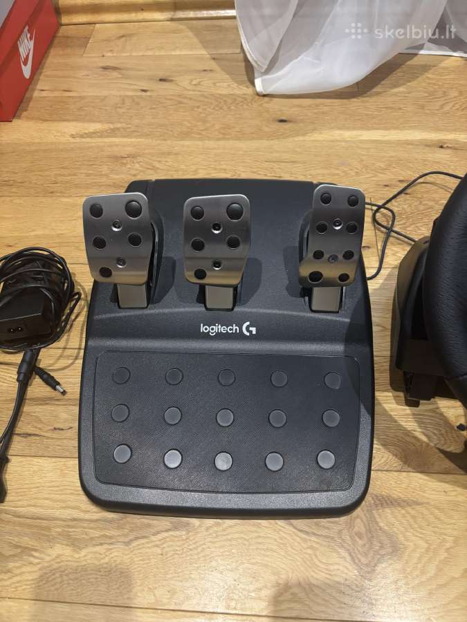 Logitech G920 Driving Force vairas su pedalais - nuotraukos Nr. 2