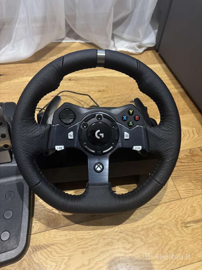 Logitech G920 Driving Force vairas su pedalais - nuotraukos Nr. 3