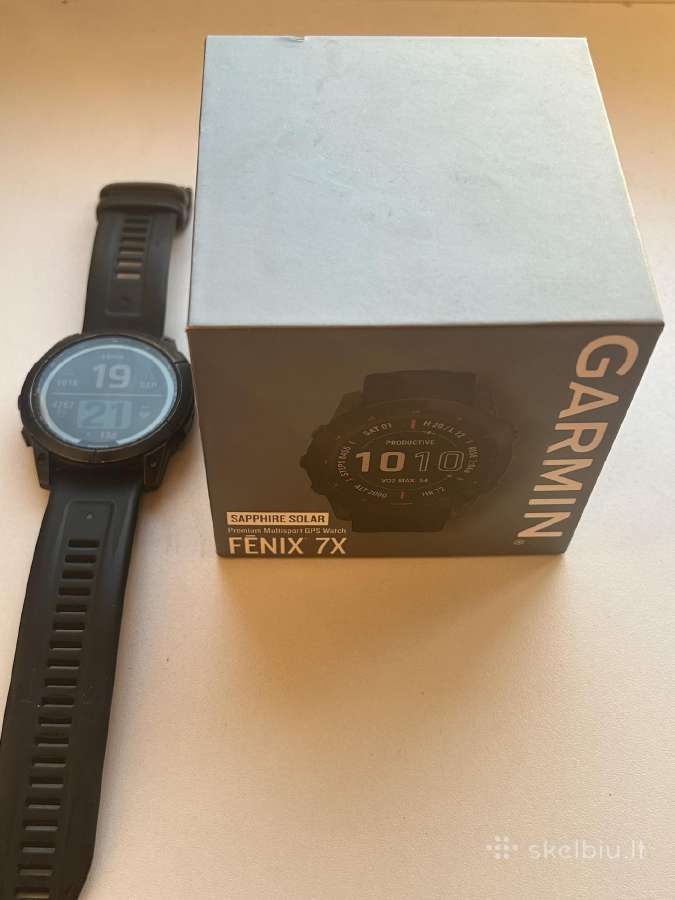 Garmin fenix 7x saphire titanium - nuotraukos Nr. 3