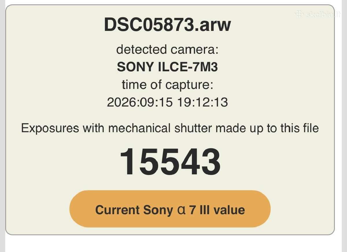 Sony a7III + Tamron 28–75mm f/2.8 G2 - nuotraukos Nr. 4