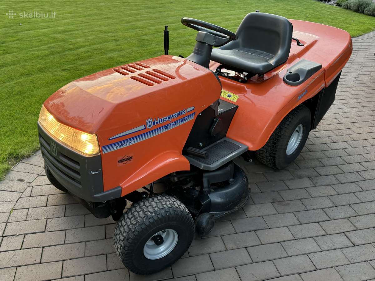 Husqvarna Cth 160 – sodo traktoriukas - nuotraukos Nr. 2