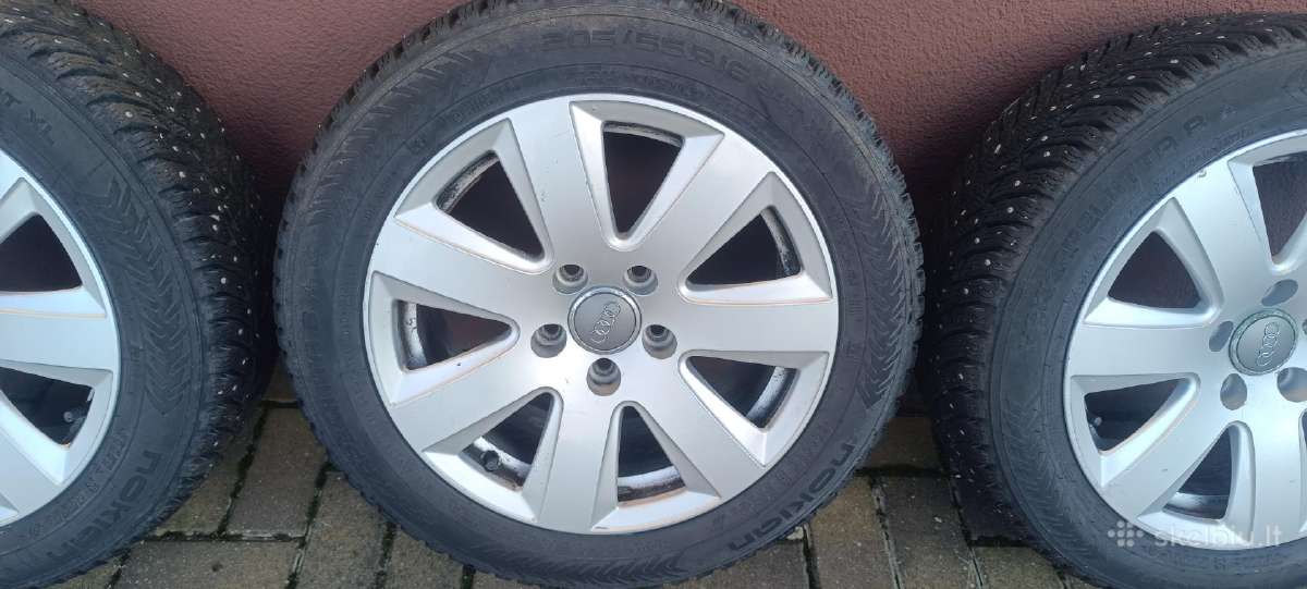 R16 5*112 su žieminėmis padangomis - nuotraukos Nr. 4
