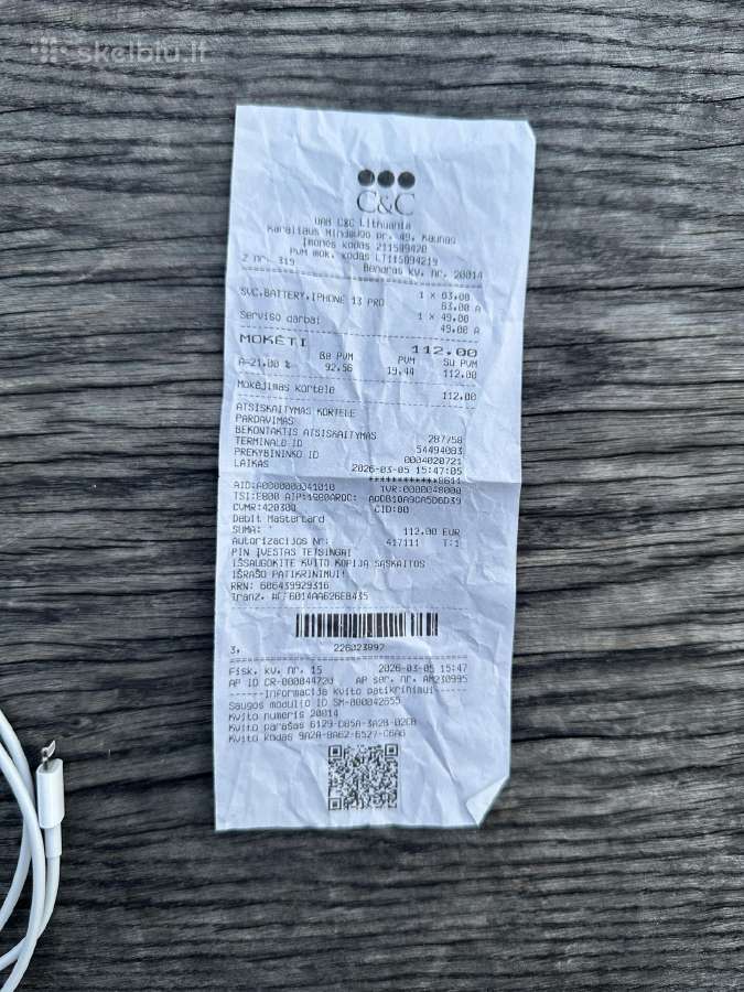 iPhone 13 Pro 256gb - nuotraukos Nr. 3