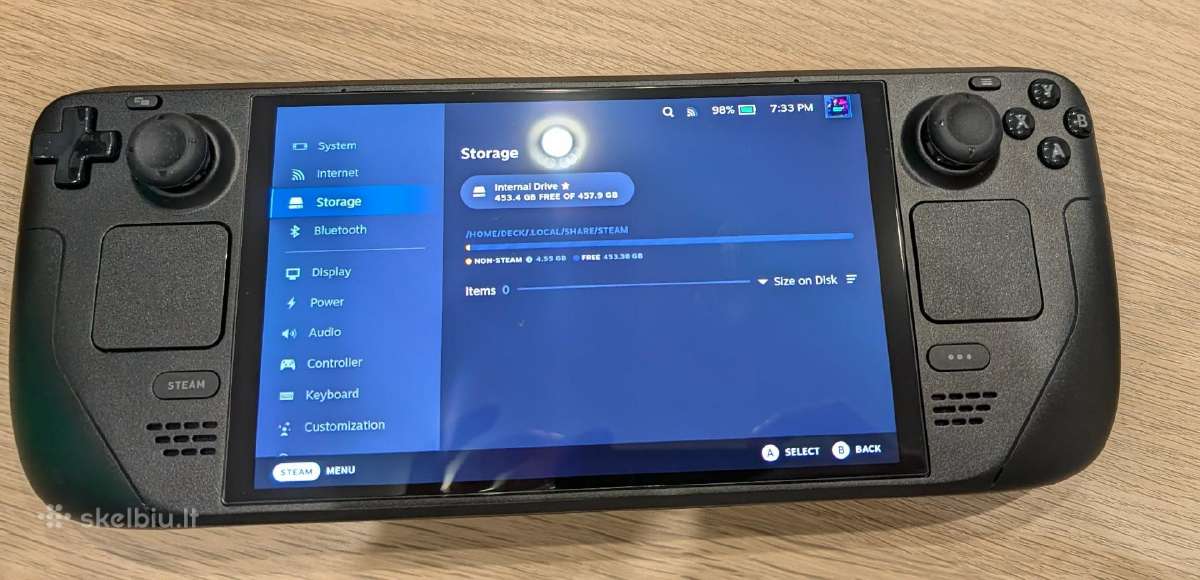 Steam Deck Oled 512 GB Garantija iki 2027-12 - nuotraukos Nr. 2