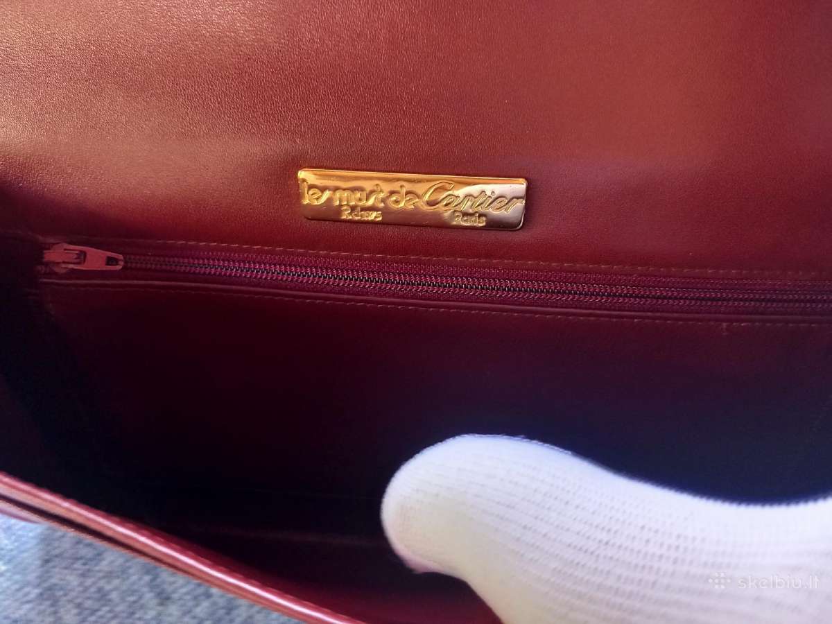 Cartier Must de Cartier linijos rankinė-delninė - nuotraukos Nr. 5