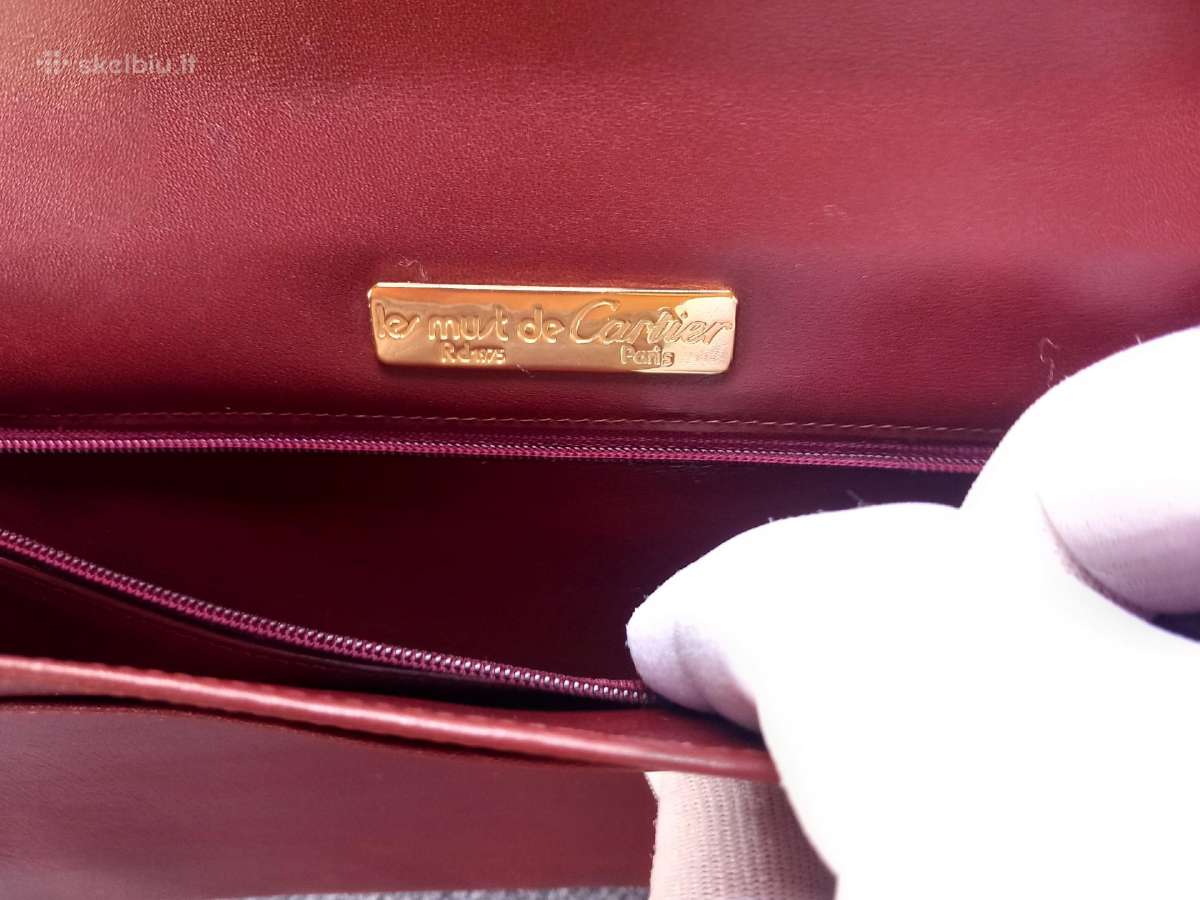 Cartier Must de Cartier linijos rankinė-delninė - nuotraukos Nr. 8