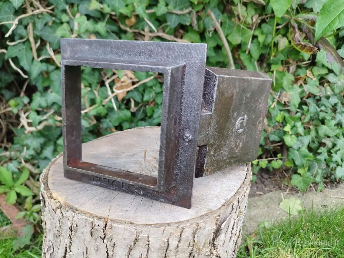 Ketaus suodžių pravalos durelės krosniai 15x15 cm - nuotraukos Nr. 8