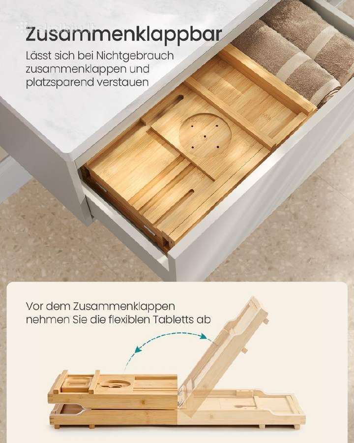 Bambukiniai vonios padėklai - nuotraukos Nr. 5
