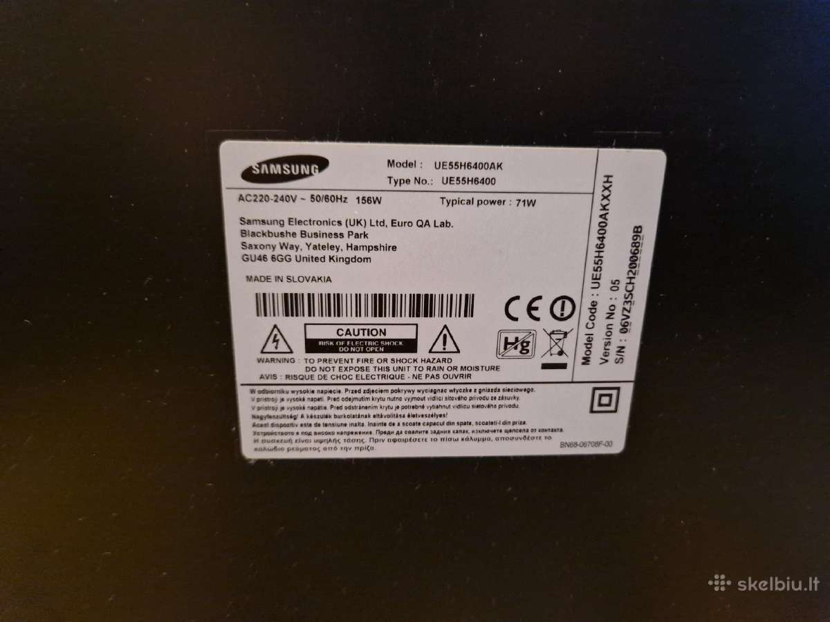 Samsung 55 colių LCD televizorius - nuotraukos Nr. 7