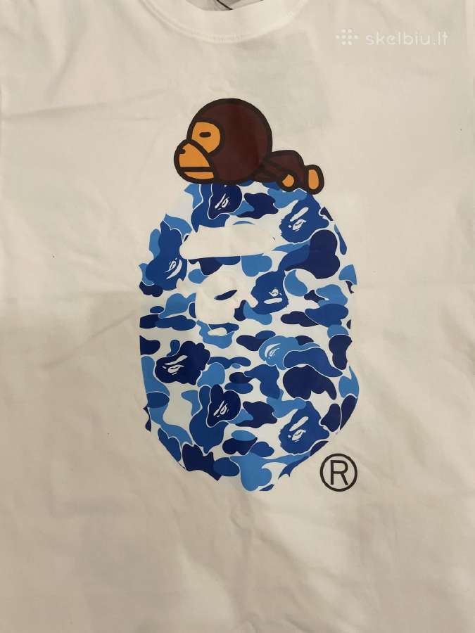 Bape maikė su etikėtemis - nuotraukos Nr. 2