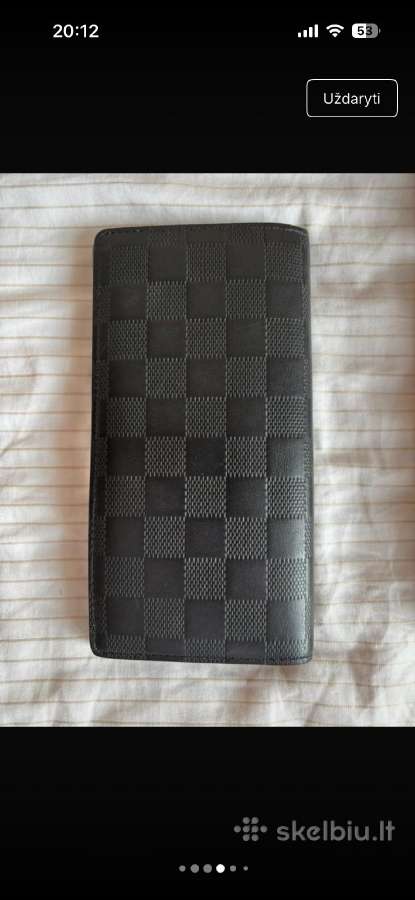 Parduodama originali Louis Vuitton Brazza pinigine - nuotraukos Nr. 2